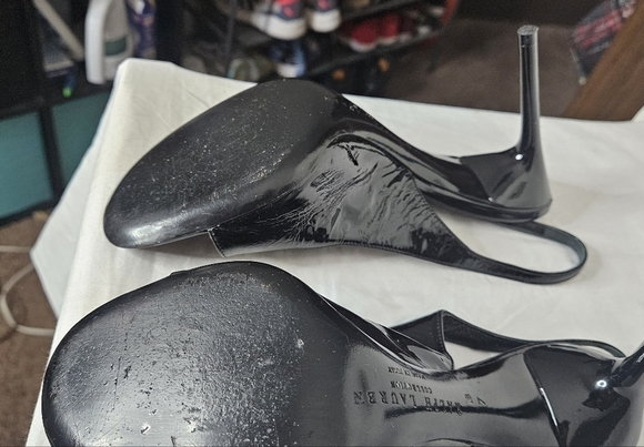 Ralph Lauren Purple label Patent Leather  Slingbacks - Picture 5 of 8